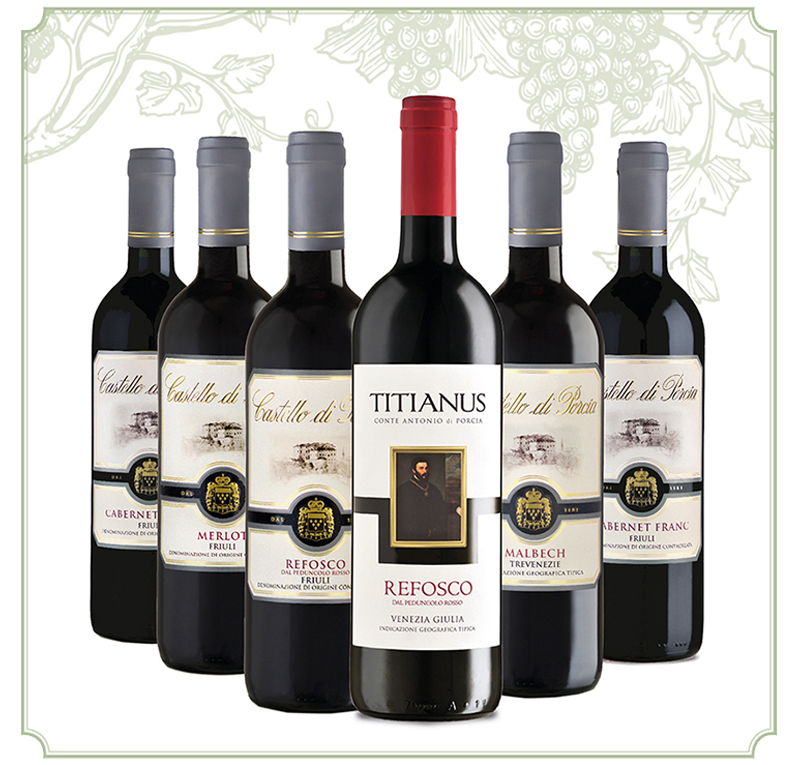 Vini Rossi Friulani - vendita online